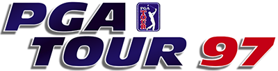 PGA Tour 97 title screen for Sega Saturn